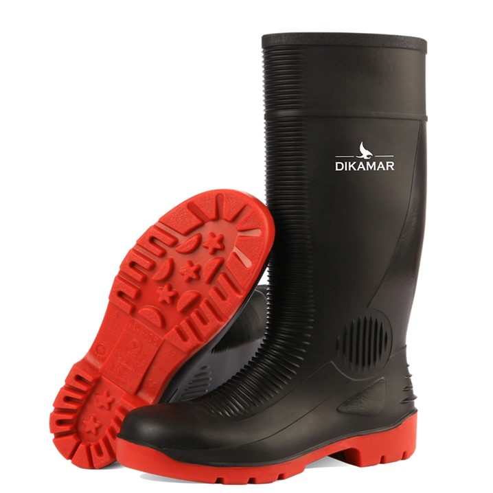 Botim Dikamar Administrator Safety Plus S5 | Preto/Vermelho (Ref. BDKT94043R) - Equipamento de Proteção Individual JCR