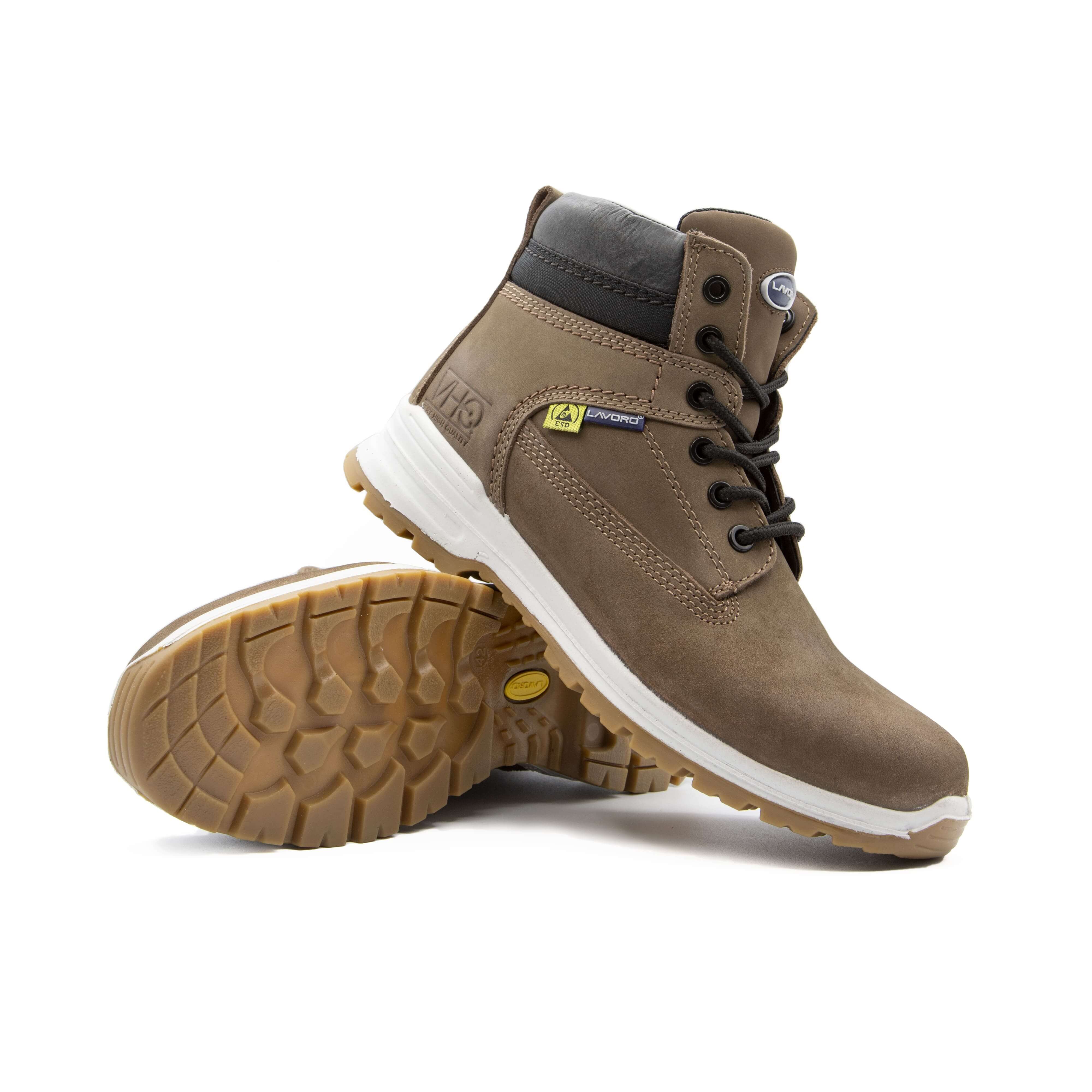 Bota Lavoro E17 Brown S3 HRO SRC (Ref. BLVB108422) - Equipamento de Proteção Individual JCR