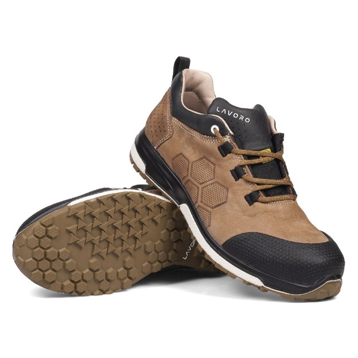 Sapato Lavoro Yoda Taupe FL | CE S3L HI CI HRO FO SR ESD (Ref. BLVS120412) - Equipamento de Proteção Individual JCR