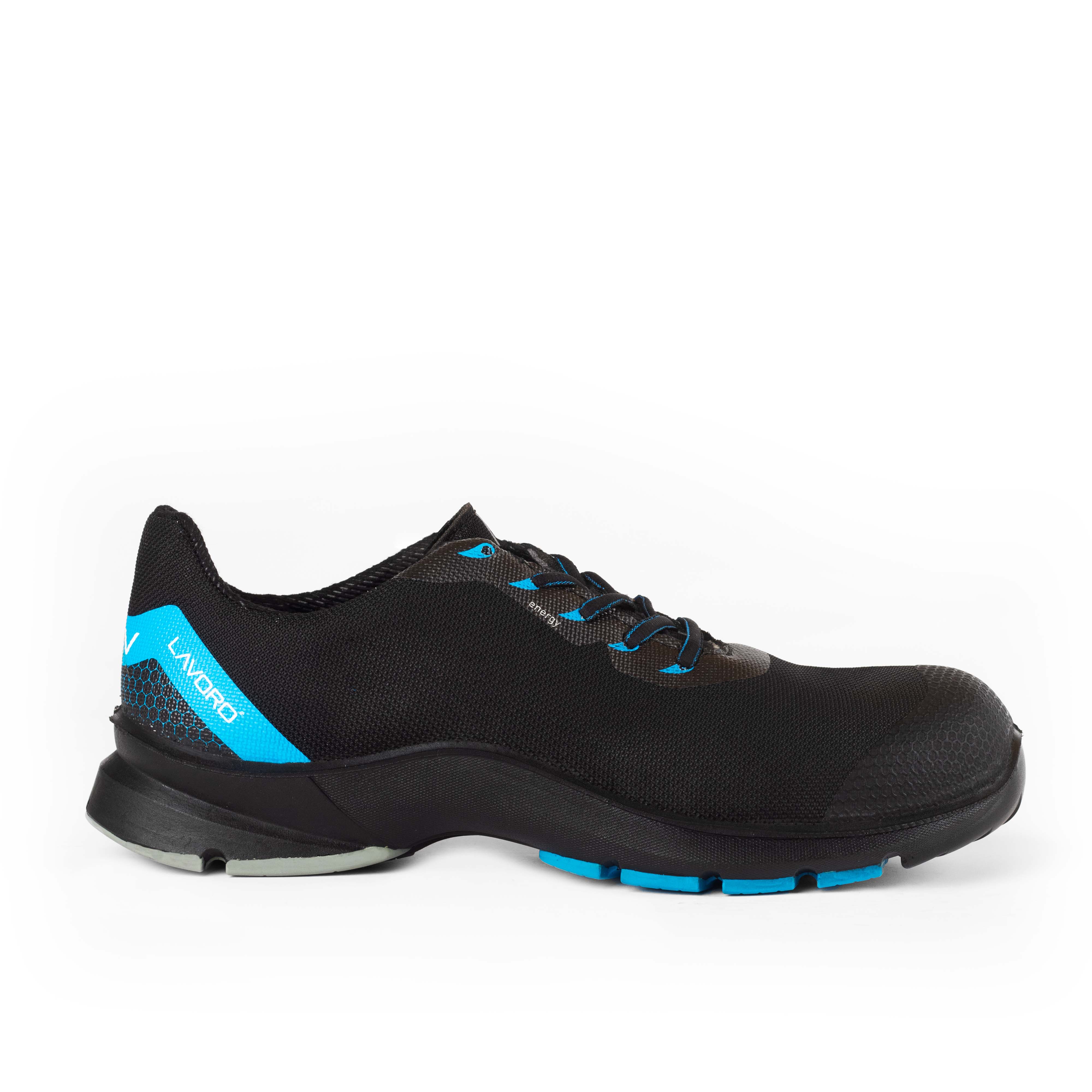 Sapato Lavoro Hybrid black/blue S3 SRC (Ref. BLVS126311) - Vista 2 Equipamento JCR