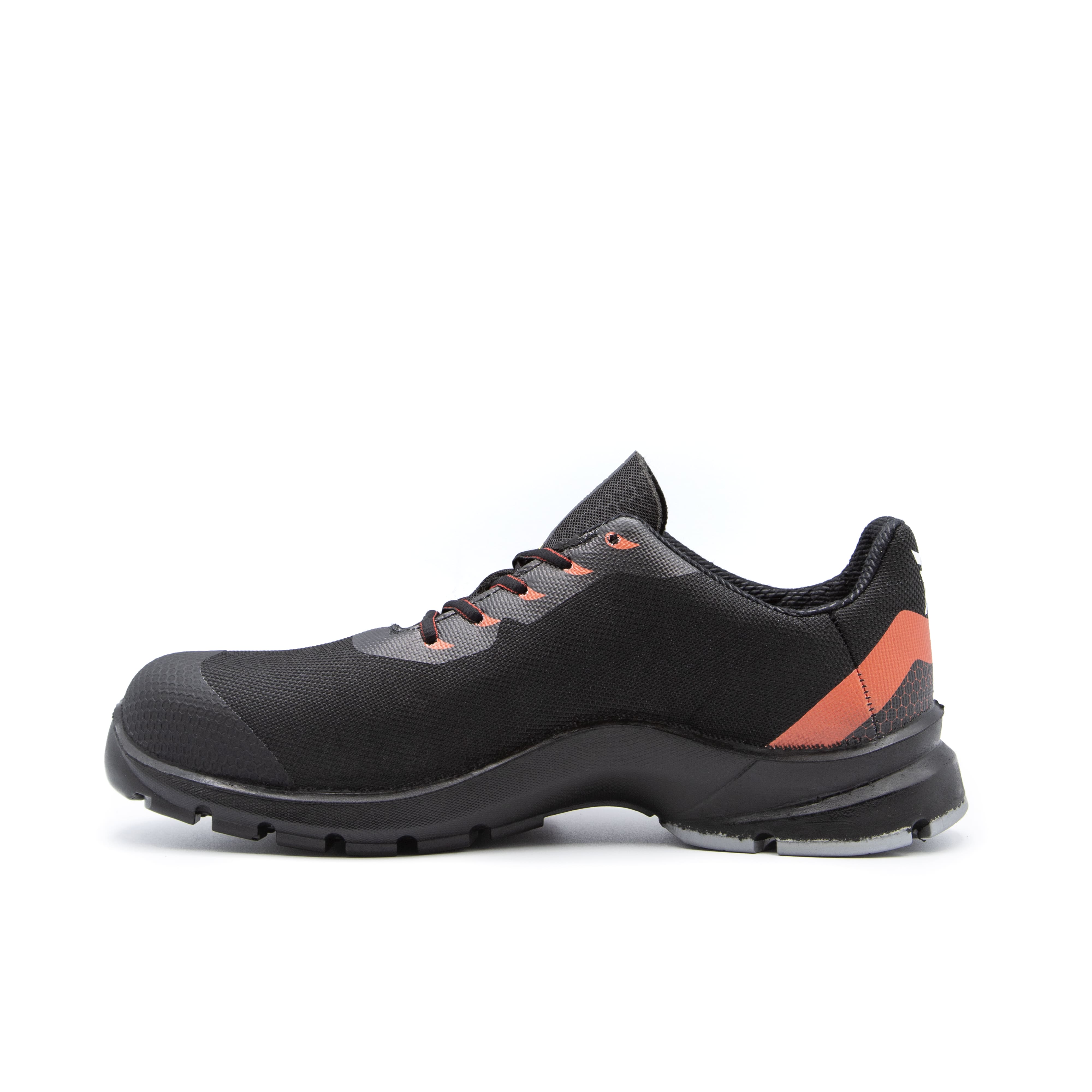 Sapato Lavoro Hybrid black/red S3 SRC (Ref. BLVS126314) - Vista 4 Equipamento JCR