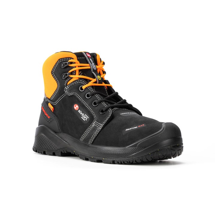 Botas Sixton Anversa S3S FO HI CI M SC HRO SR (Ref. BSKBANVES3) - Equipamento de Proteção Individual JCR