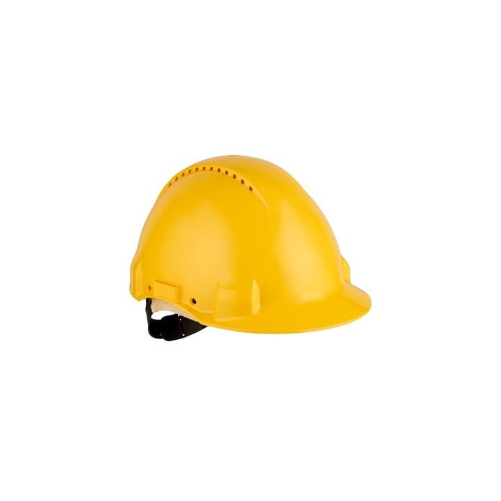 Capacete 3M G3000 | Arnês fivela e banda de suor em pele (Ref. C3MG3000FL) - Vista 3 Equipamento JCR