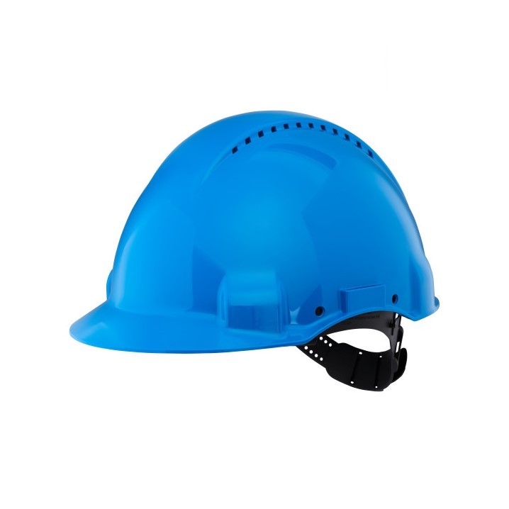Capacete G3000 Azul, banda suor pele (Ref. C3MG300BB-AZ) - Equipamento de Proteção Individual JCR
