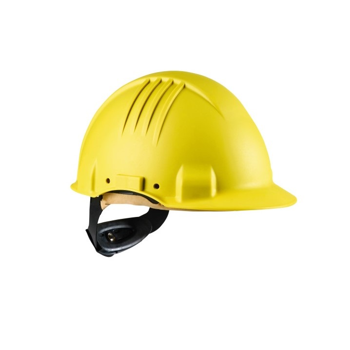 Capacete 3M G3501 | Arnês roleta e banda de suor em pele (Ref. C3MG3501RL) - Equipamento de Proteção Individual JCR