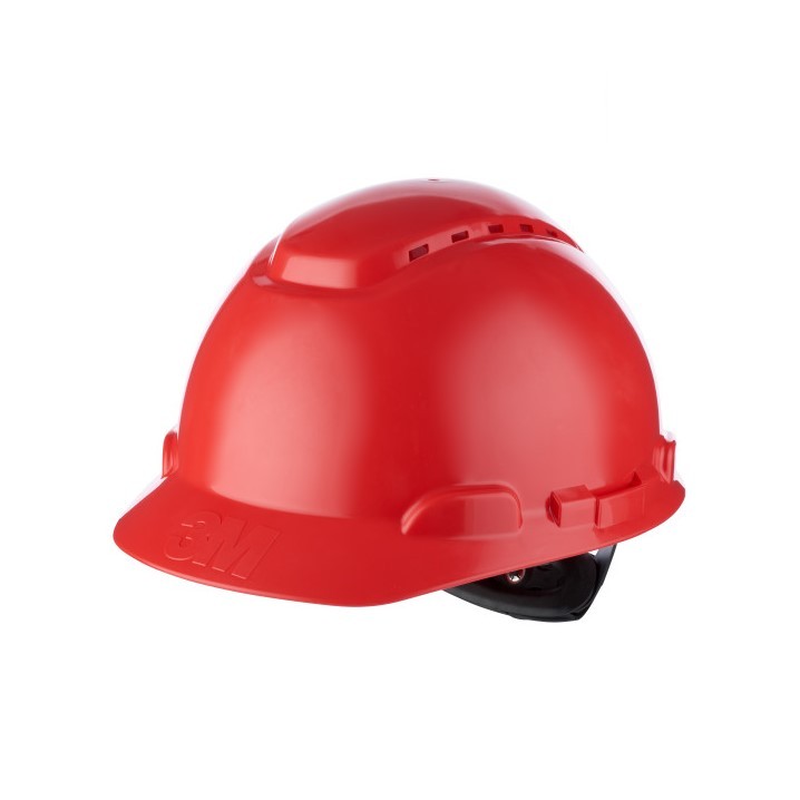 Capacete 3M H700 vermelho (Ref. C3MH700RD) - Equipamento de Proteção Individual JCR