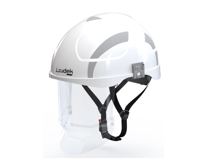 Capacete Irudek Secra-1 | proteção elétrica classe 0 (Ref. CIR0SECRA1) - Equipamento de Proteção Individual JCR