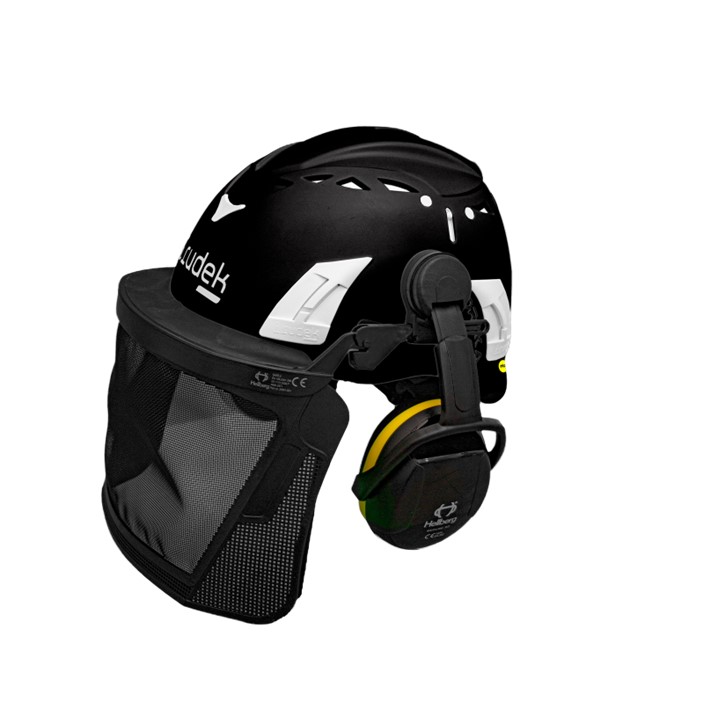 Capacete Irudek Oreka Florestal Mips (Ref. CIROREKAMP) - Vista 4 Equipamento JCR