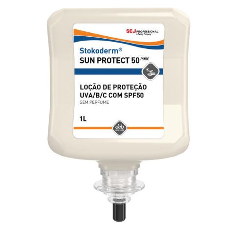 Stokoderm® Sun Protect 50 PURE 1 L (Ref. HSJ00SPC1L) - Equipamento de Proteção Individual JCR