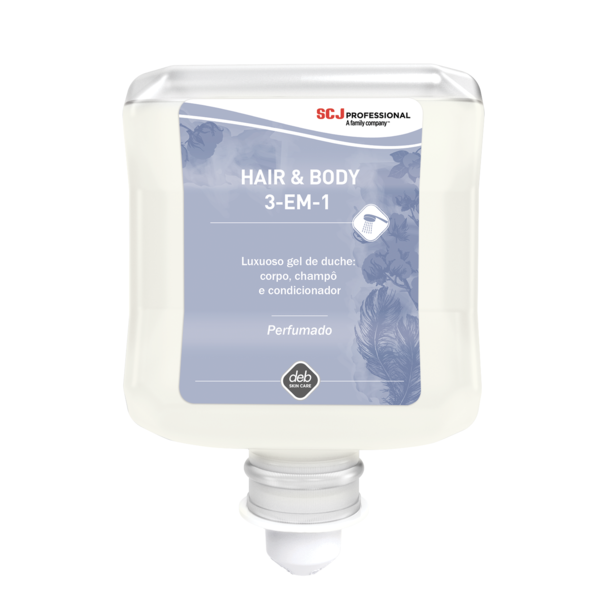 Refresh Luxury 3 em 1 Hair & Body 1L (Ref. HSJCMW1LTR) - Equipamento de Proteção Individual JCR