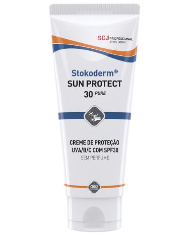 Stokoderm® Sun Protect 30 PURE 100 ml (Ref. HSJSU100ML) - Equipamento de Proteção Individual JCR