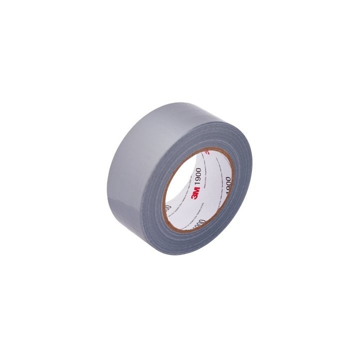 Fita 3M Duct Tape 1900 prata 50mmx50m (Ref. K3M0P1900) - Vista 2 Equipamento JCR