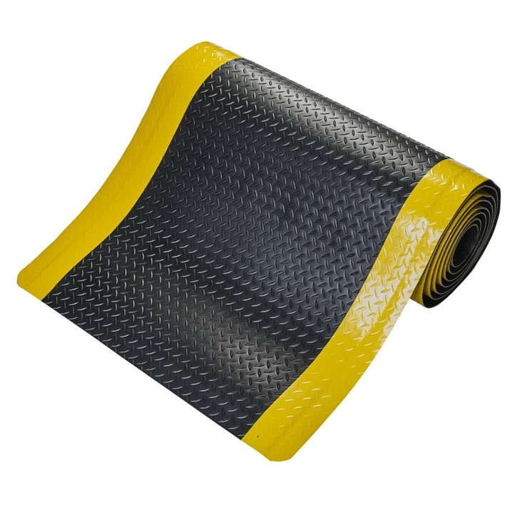 Tapete antifadiga Coba Deckplate | 0,9mX18,3m P/A (Ref. KBCOS10707) - Equipamento de Proteção Individual JCR