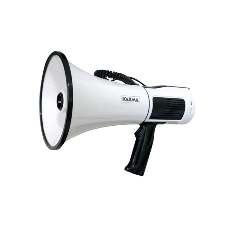 Megafone Karma 30W (Ref. KXEG0KARMA) - Equipamento de Proteção Individual JCR
