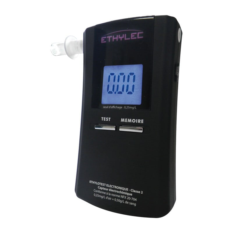 Alcoolimetro semi-profissional Ethylec plus (Ref. KXETETHYLP) - Equipamento de Proteção Individual JCR