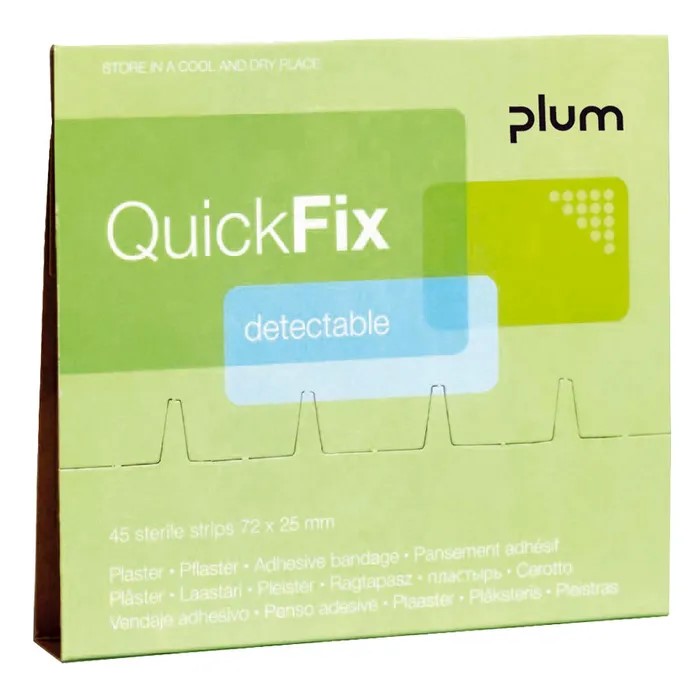 Pack de 45 pensos detetáveis Plum R147 | alimentar (Ref. KXFA00R147) - Equipamento de Proteção Individual JCR