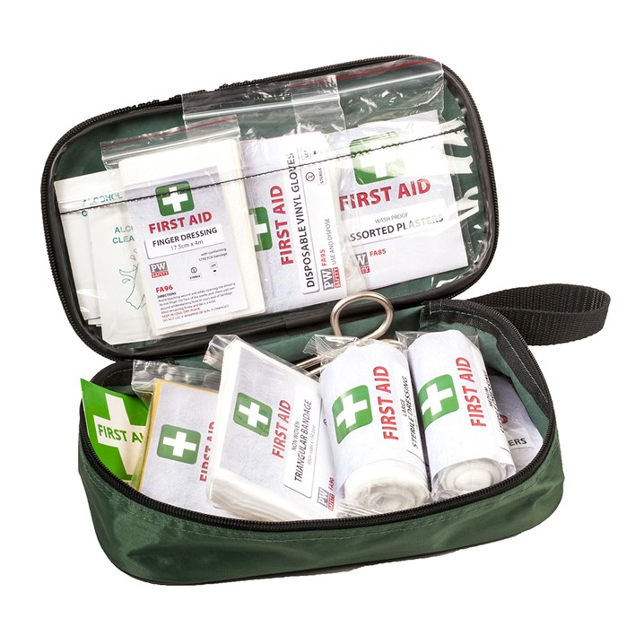 Kit de primeiros socorros Portwest FA22 | p/ veículos (Ref. KXPW00FA22) - Equipamento de Proteção Individual JCR