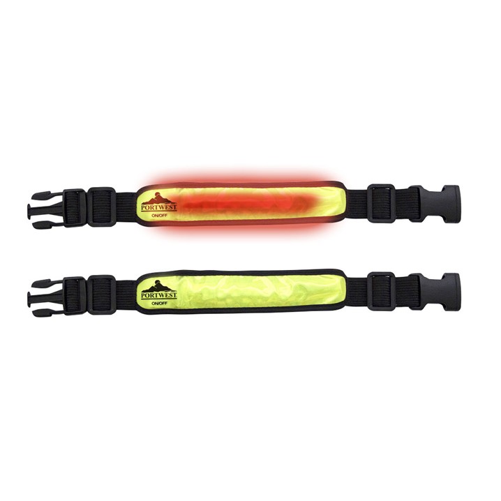 Braçadeira refletora AV Portwest HV05 (Ref. KXPW00HV05) - Equipamento de Proteção Individual JCR