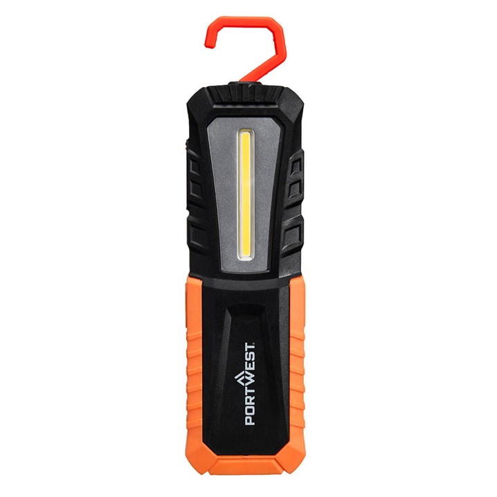 Lanterna de inspeção Portwest PA78 | LED recarregável USB (Ref. KXPW00PA78) - Equipamento de Proteção Individual JCR