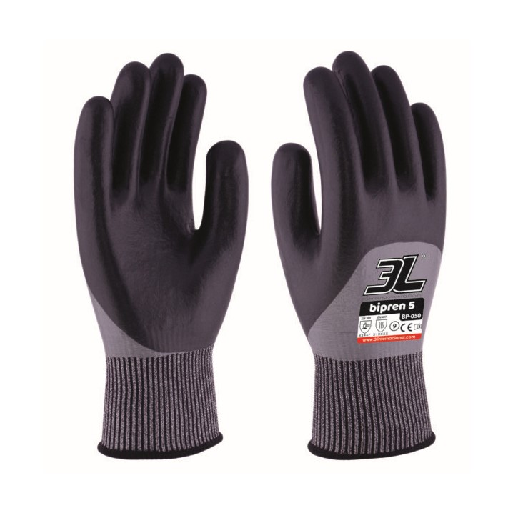 Luvas 3L Bipren 5 (Ref. L3LM0BP050) - Equipamento de Proteção Individual JCR