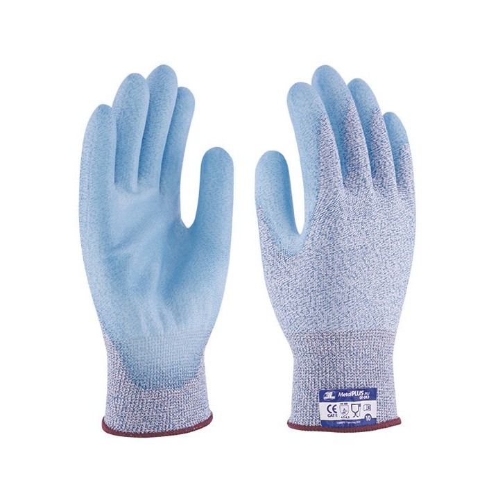 Luvas 3L Metal Plus PU (Ref. L3LM0GE083) - Equipamento de Proteção Individual JCR