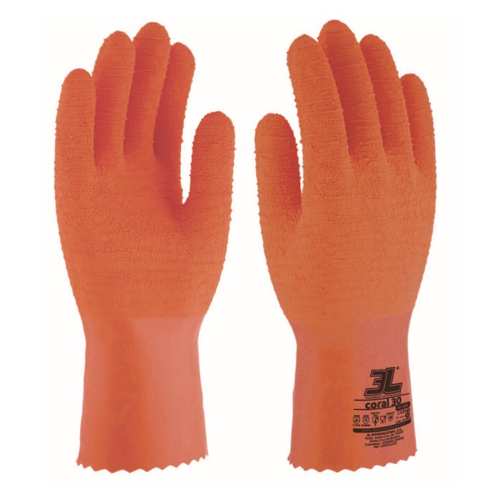 3L Coral 30 Gloves (Ref. L3LQ0SL430) - Equipamento de Proteção Individual JCR