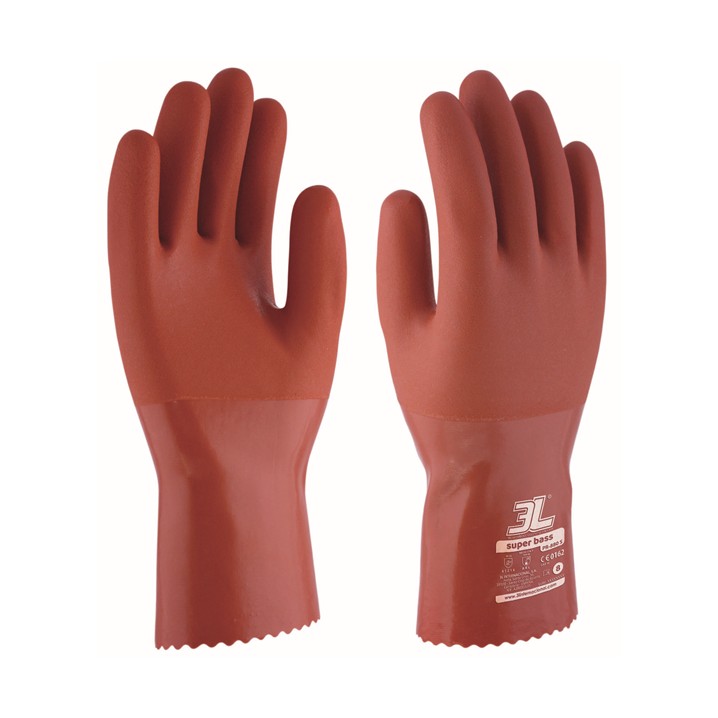 Luvas 3L Super Bass 28 (Ref. L3LQPR880S) - Equipamento de Proteção Individual JCR