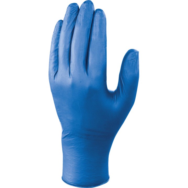 Luvas descartáveis Delta Plus V1420 | Nitrilo sem pó (Ref. LDPD0V1420) - Equipamento de Proteção Individual JCR