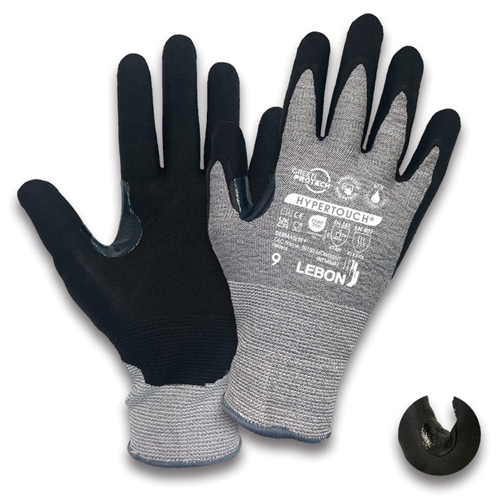 Lebon Hypertouch Gloves (Ref. LLBM0HPRTC) - Equipamento de Proteção Individual JCR