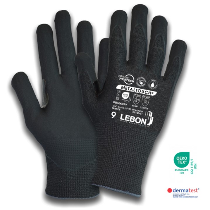 Luva Lebon Metaltouch (Ref. LLBMMTLTCH) - Equipamento de Proteção Individual JCR