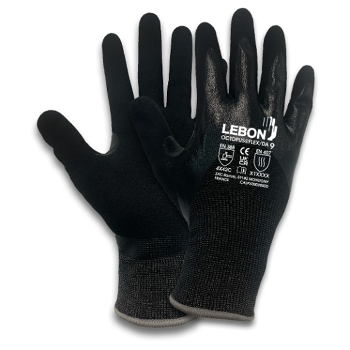 Luva Lebon OctopusFlex/DA (Ref. LLBMOCTFDA) - Equipamento de Proteção Individual JCR
