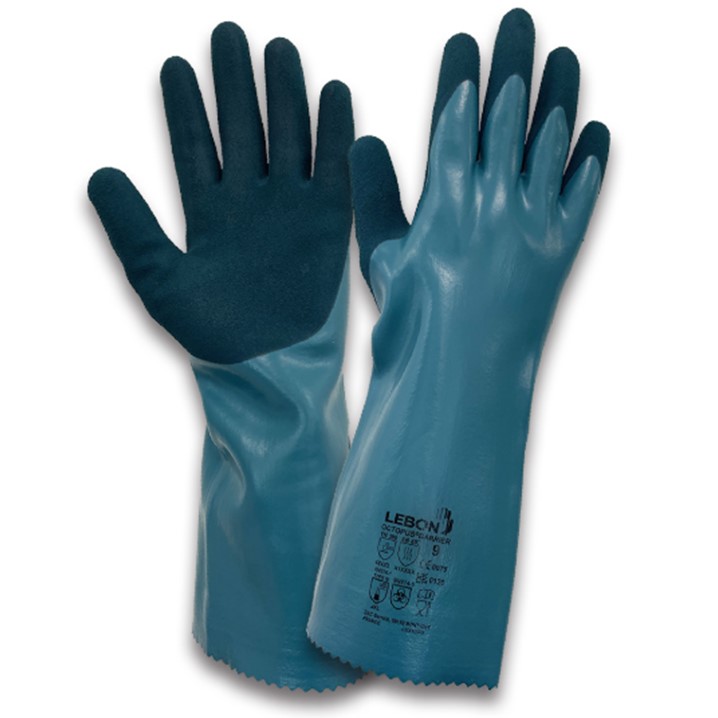 Luvas Lebon Octopus Barrier (Ref. LLBQOCTPSB) - Equipamento de Proteção Individual JCR