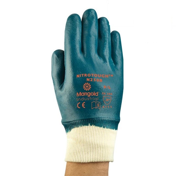 Luvas alg/nitril Marigold 250 nº10 (Ref. LMG000250-10) - Equipamento de Proteção Individual JCR