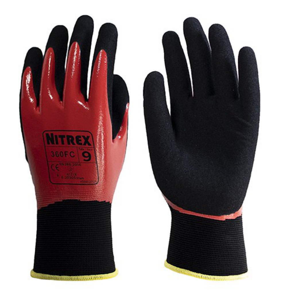 Luvas Nitrex 360FC (Ref. LNIM0360FC) - Equipamento de Proteção Individual JCR