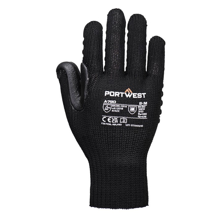 Luvas Portwest A790 | Anti-vibração (Ref. LPWS00A790) - Vista 2 Equipamento JCR