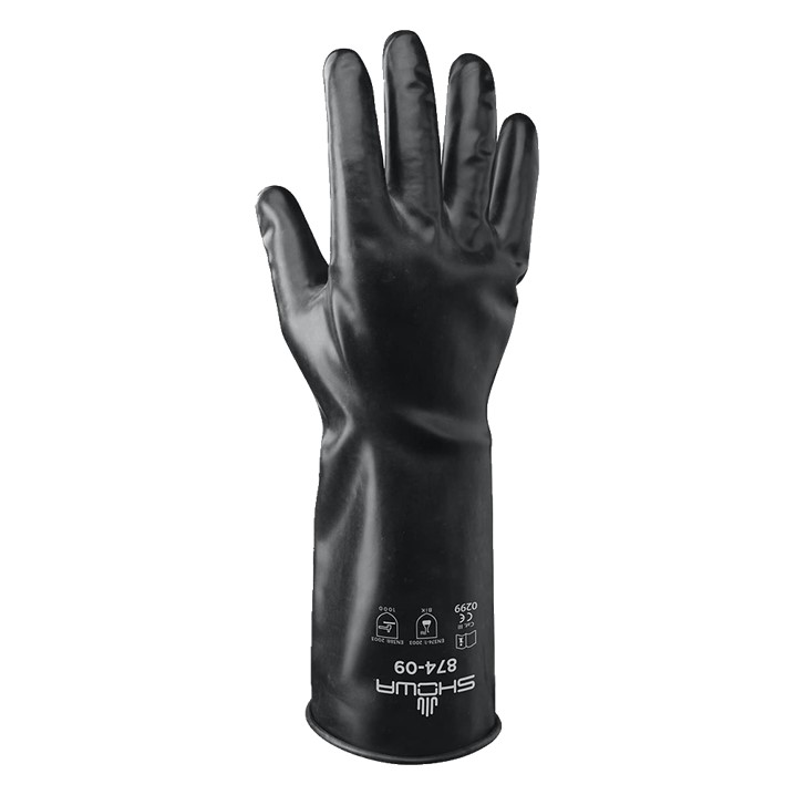Luvas Showa 874 | Butil (Ref. LSWQ000874) - Equipamento de Proteção Individual JCR