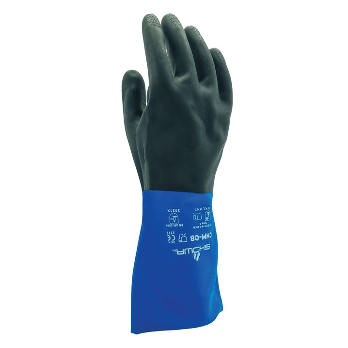 Luvas Showa CHM | Algodão, Látex e Neoprene (Ref. LSWQ000CHM) - Equipamento de Proteção Individual JCR