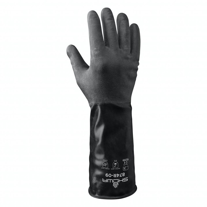 Luvas Showa 874R | Butil (Ref. LSWQ00874R) - Equipamento de Proteção Individual JCR
