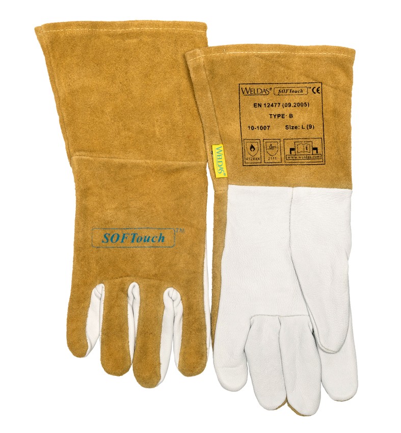 Luvas de Soldador TIG Weldas 10-1007 (Ref. LWD0101007) - Equipamento de Proteção Individual JCR