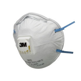 Máscara 3M 8822 FFP2 c/válvula (Ref. M3M008822) - Vista 4 Equipamento JCR