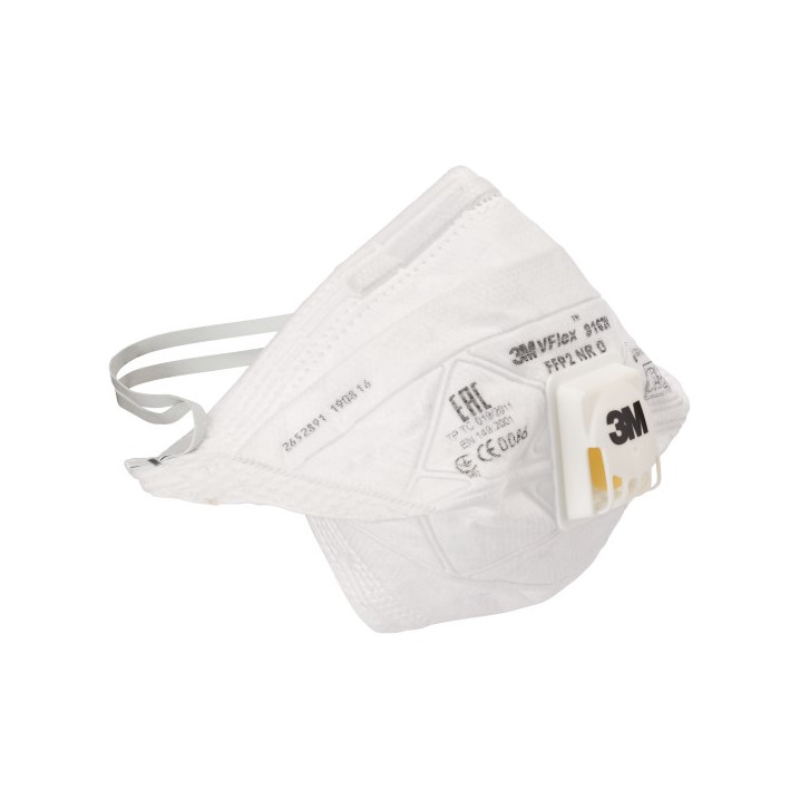 Mascarilla 3M VFlex 9162E c/ válvula | FFP2 (Ref. M3M009162E) - Equipamento de Proteção Individual JCR