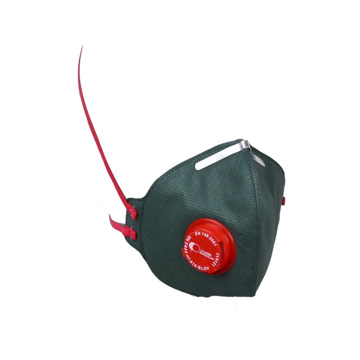 Máscara Irudek 414 SLOV FFP2 | c/ carvão ativo (Ref. MIR414SLOV) - Equipamento de Proteção Individual JCR
