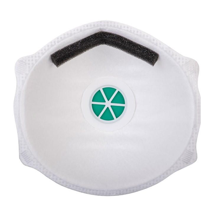 Máscara descartável Portwest c/válvula Dolomita P304 | FFP3 (Ref. MPW000P304) - Vista 2 Equipamento JCR