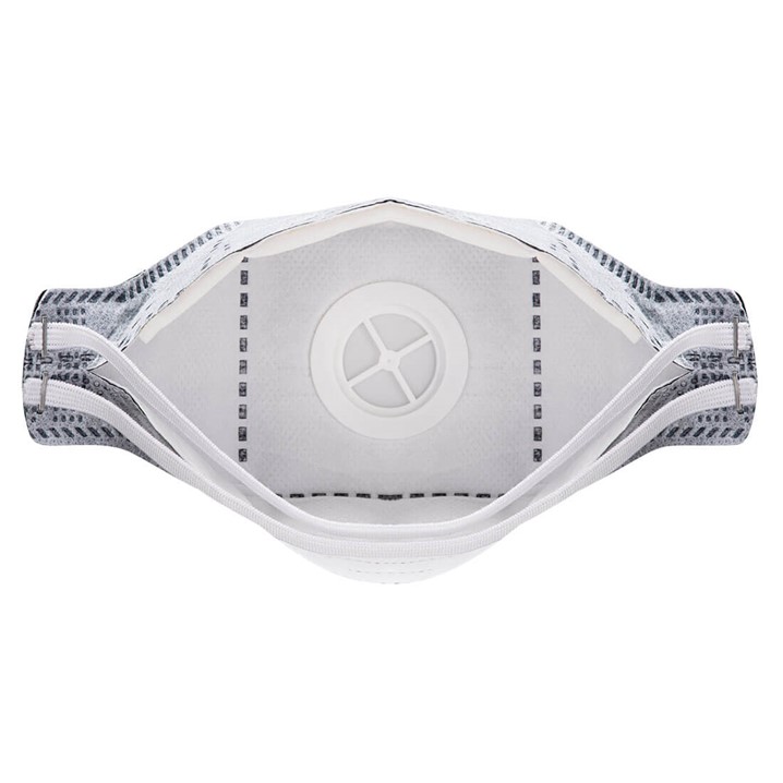 Máscara descartável Portwest c/ válvul P392 | FFP3 anti-odor (Ref. MPW000P392) - Vista 2 Equipamento JCR