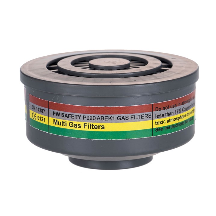 Filtro de gás Portwest ABEK1 | P920 (Ref. MPW000P920) - Equipamento de Proteção Individual JCR