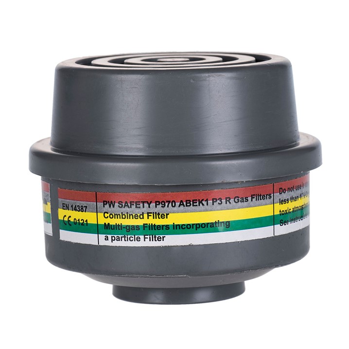 Filtro combinado Portwest ABEK1P3 | P970 (Ref. MPW000P970) - Equipamento de Proteção Individual JCR