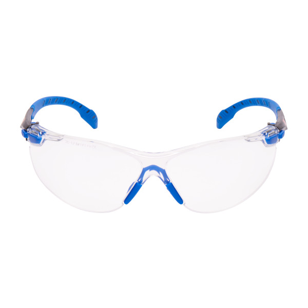 Óculos 3M Solus 1101 preto/azul PC incolor (Ref. O3MSL1101) - Vista 2 Equipamento JCR