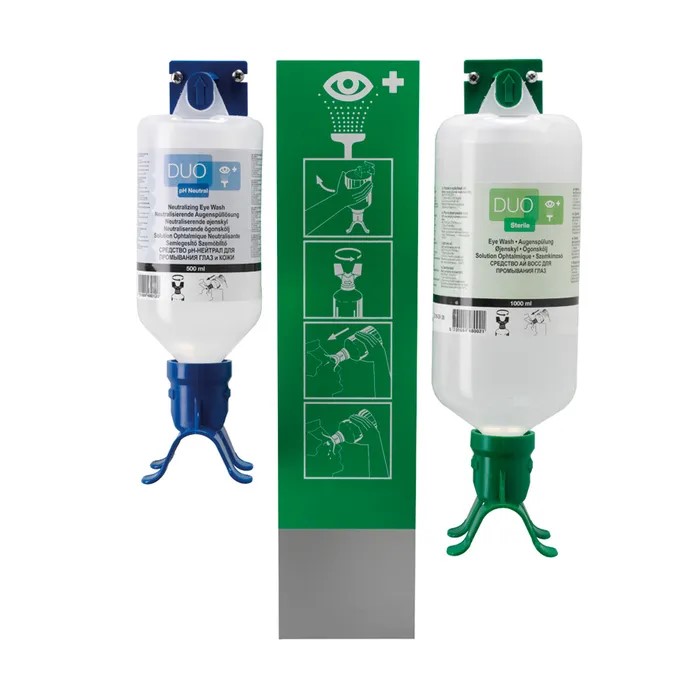 Estação dupla Lava-olhos Plum R139 (Ref. OFA000R139) - Equipamento de Proteção Individual JCR