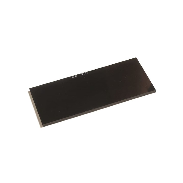 Vidro p/ máscara de soldar108x51mm DIN 10 (Ref. OXXSL0D10) - Equipamento de Proteção Individual JCR