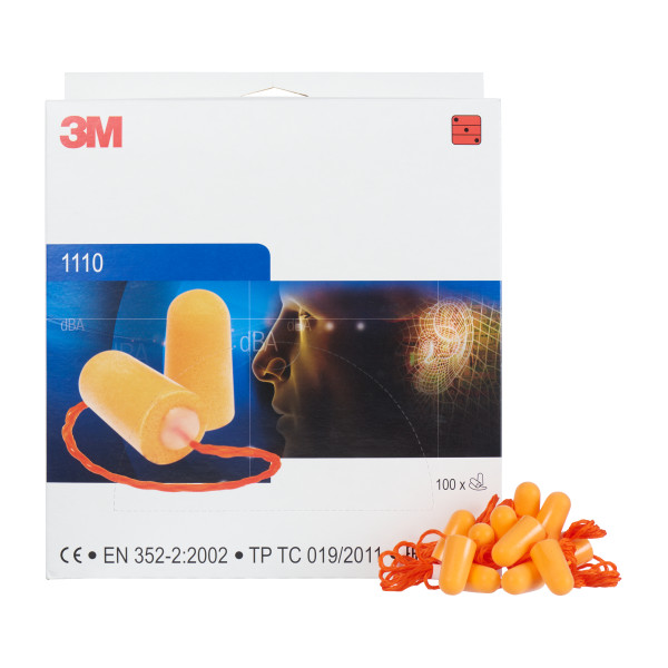 Tampão moldável com cordão 3M 1110 (Ref. P3M001110) - Vista 2 Equipamento JCR
